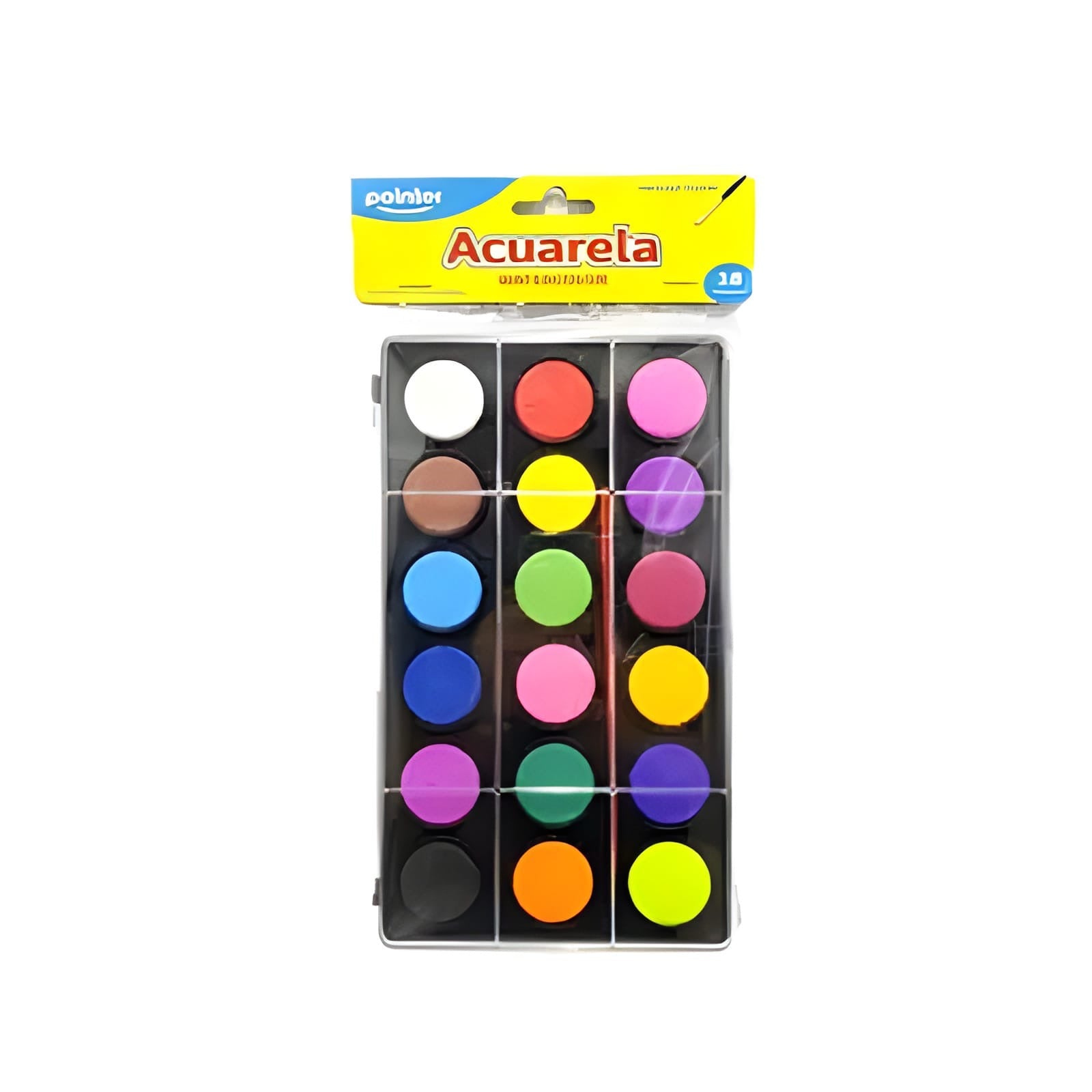 ACUARELA POINTER 18 COLORES